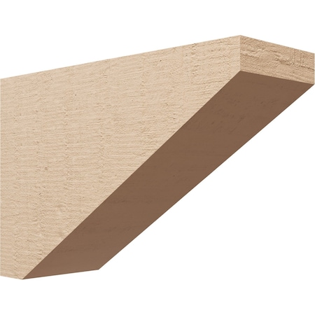 Ekena Millwork 8"W x 24"D x 16"H Classic Concord Rough Cedar Woodgrain TimberThane Corbel, Primed Tan CORUR08X24X16CONRCPR